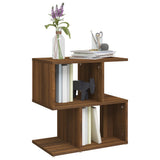 Bedside Cabinets 2 pcs Brown Oak 50x30x51.5 cm Engineered Wood 815833