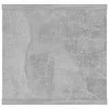 Wall Shelf Concrete Grey 102x30x29 cm Engineered Wood 806260