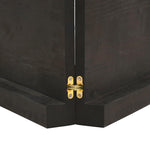 Table Top Dark Brown 120x60x cm Treated Solid Wood Oak 3156439