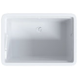 Laundry Tub White 59x41x75 cm Resin 4002799