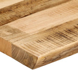 Table Top Live Edge 160x40x2.5 cm Solid Wood Rough Mango 370664