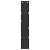 Dining Table Legs A-Shaped 2 pcs Black 80x cm Steel 4012856