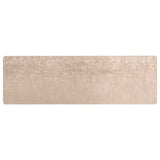 Rug Runner MARSA Beige 80 x 250 cm Polyester and PVC 42023084