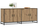 Sideboard Artisan Oak 134 x 35 x 76 cm Engineered Wood 3446627
