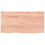 ZNTS Wall Shelf Light Brown 80x40x cm Treated Solid Wood Oak 363666