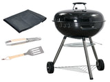 Portable Kettle Charcoal Grill - Black T3398P328036