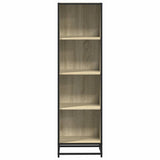 Book Cabinet Sonoma Oak 40x35x139 cm Engineered Wood 849125