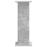 Plant Stand 2 pcs Concrete Grey 30.5 x 30 x 80.5 cm 899769