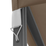 Gazebo 3x3 m Taupe 312257