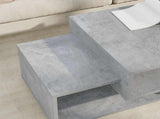 Coffee Table Concrete Grey 105 x 50 x 32.5 cm Engineered Wood 8000207