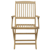 7 Piece Garden Dining Set Solid Wood Acacia 3214235