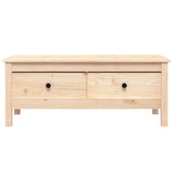 Coffee Table 100x50x40 cm Solid Wood Pine 814604