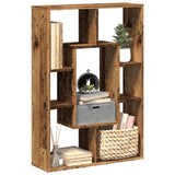 Bookcase Old Wood 63x20x90 cm Engineered Wood 858145
