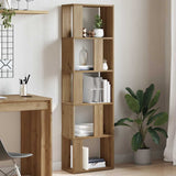 Book Cabinet Artisan Oak 45x24x159 cm Engineered Wood 855785