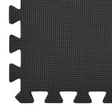 Floor Mats 54 pcs 4.86 EVA Foam Black 92457