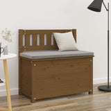 Bench Honey Brown 80x41x77 cm Solid Wood Pine 823552