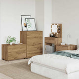 Storage Cabinet Artisan Oak 80 x 48 x 57 cm Engineered Wood 888826