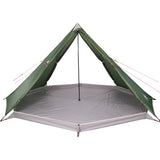 Family Tent Tipi 8-Person Green Waterproof 94582