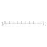 Dog Kennel Silver 36 m Steel 3082155