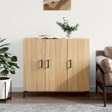 Sideboard Sonoma Oak 90x34x80 cm Engineered Wood 828111
