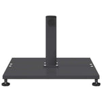 Outdoor Umbrella Base Dark grey 45 x 45 x 31 cm Steel 42009947