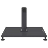 Outdoor Umbrella Base Dark grey 45 x 45 x 31 cm Steel 42009947