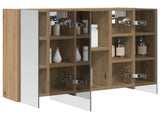 Bathroom Mirror Cabinet Artisan Oak 60 x 14.5 x 50 cm 889078