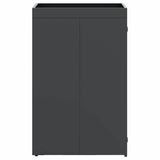 Wheelie Bin Storage with Planter Roof for Single 240L Bin 42018677