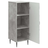 Sideboard Concrete Grey 33 x 34.5 x 89.5 cm Engineered Wood 894828
