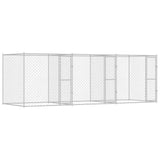 Dog Cage Silver 600 x 200 x 200 cm Galvanised Steel 3368307
