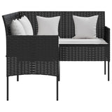 Couch Sofa Set Black, Cream White 318581