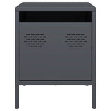 Bedside Cabinets 2 pcs Anthracite 35x39x43.5 cm Steel 851249