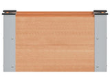 Garden Raised Bed Brown 50 x 30 x 36 cm 42039024