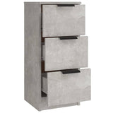 Sideboards 3 pcs Concrete Grey Engineered Wood 3115839