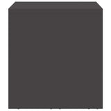 Wall Cabinet for Garage with Gas-lift Door Black 883280