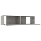 ZNTS TV Cabinet Concrete Grey 120x30x30 cm Engineered Wood 801494