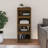 Book Cabinet Honey Brown 50x35x125.5 cm Solid Wood Pine 821712