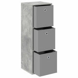 Sideboard with Drawer Concrete Grey 35 x 32 x 99.5 cm 8000567