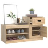 Shoe Cabinet Sonoma Oak 100x42x60 cm Engineered Wood 816419