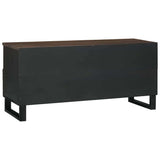 TV Units with Drawer Walnut 100 x 33 x 46 cm Engineered wood 4018026