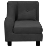 Dog Sofa with Pillow Black 83x44x44 cm Plush 171102