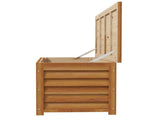 292L Outdoor Storage Box, Wooden Deck Box Garden Storage Container for Balcony, Porch, Poolside, T3398P318721