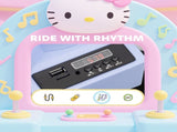 Hello Kitty Kids Ride on Bumper Car with Remote Control, Two Joysticks, Music, Lights, Safety Belt, T3398P378937