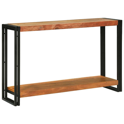 Console Table Brown 120 x 33 x 75 cm Solid acacia wood 4104734