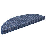 Self-adhesive Stair Mats 15 pcs Blue 56 x 17 x 3 cm 42011442
