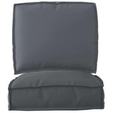 Pallet Cushion Set 2 pcs Anthracite 50 x 50 x 12 cm 3329039