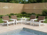 Low Back Chair Cushion GEMERT 6 pcs 100% Polyester Taupe 946449