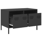 TV Cabinet Black 68x39x43.5 cm Cold-rolled Steel 851232