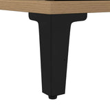 Bathroom Cabinet Artisan Oak 30x30x100 cm Engineered Wood 857112