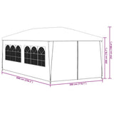 Party Tent 3x6 m White 90336